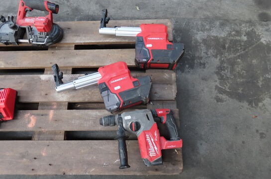 3 stk. elværktøj MILWAUKEE 