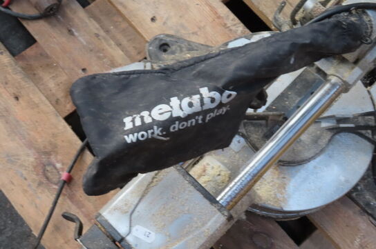 Kap/geringssav METABO 