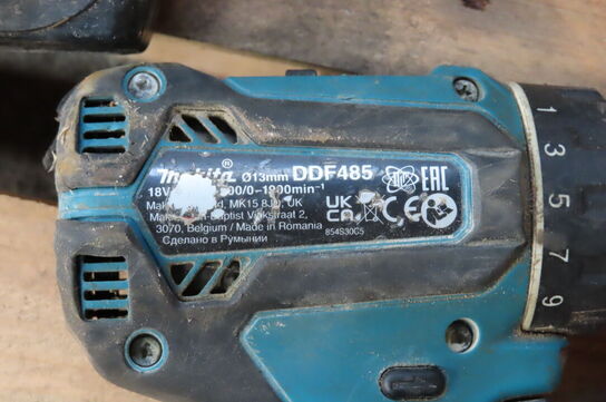 4 stk. elværktøj MAKITA 