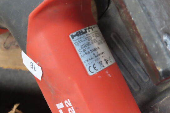 2 stk. elværktøj MILWAUKEE & HILTI 