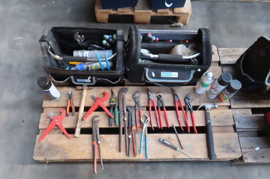 2 stk. Værktøjskasser med indhold