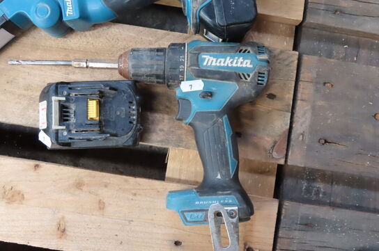 4 stk. elværktøj MAKITA 