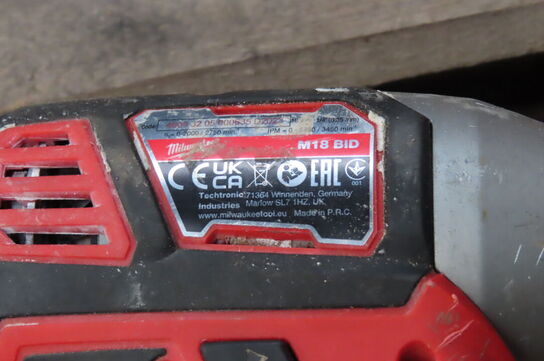 3 stk. elværktøj MILWAUKEE 