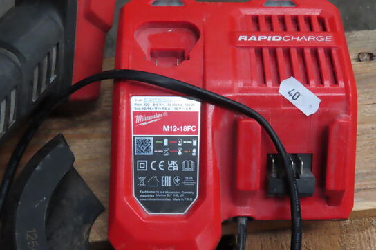 3 stk. elværktøj MILWAUKEE 