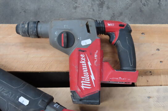 3 stk. elværktøj MILWAUKEE 