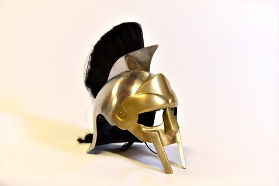 Krigshjelm, middelalder Gladiator Decimus Meridius