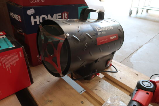 HOME It® gasvarmekanon med regulator 15 kW 160 m² DK/NO