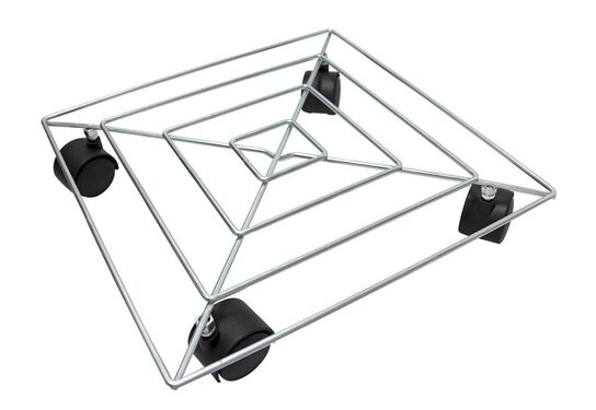 4 stk. HOME It® krukkevogn i metal 30×30 cm