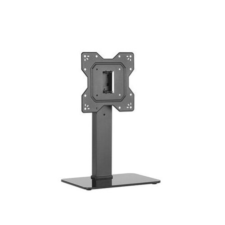Universal Swivel Tabletop TV Stand with Glass Base