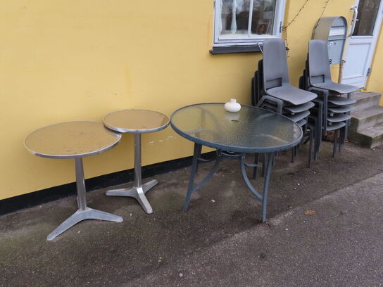 Div. cafeborde og stole