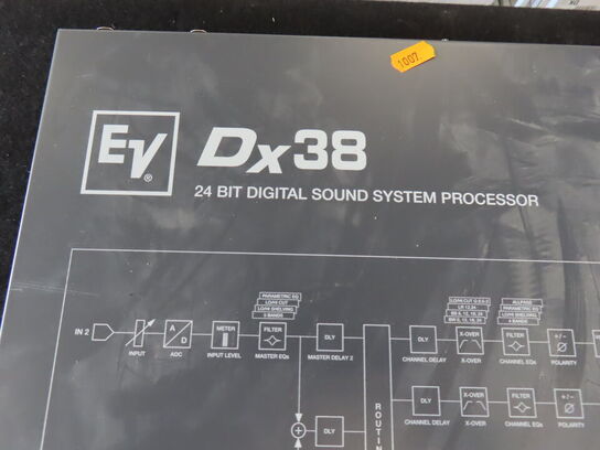Højtalerstyrring ELECTRO-VOICE Dx38