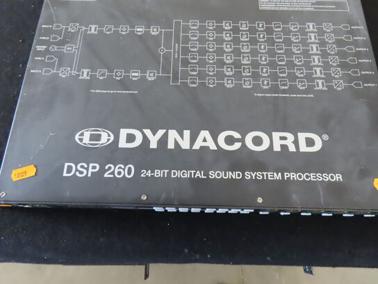 Digital lydprocessor DYNACORD DSP260