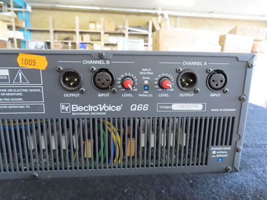 Forstærker ELECTRO-VOICE Q66