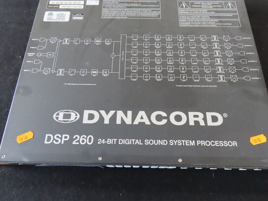 Digital lydprocessor DYNACORD DSP260