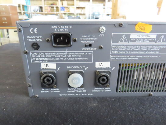 Forstærker ELECTRO-VOICE Q66
