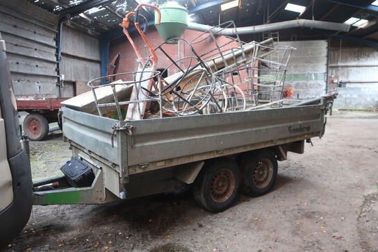 Tip Trailer BRENDERUP 3000 kg (uden indhold!)