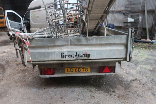 Tip Trailer BRENDERUP 3000 kg (uden indhold!)