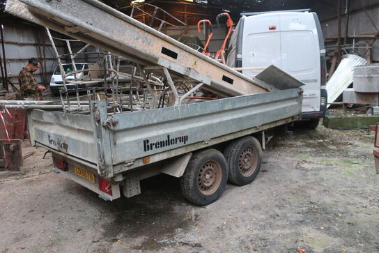 Tip Trailer BRENDERUP 3000 kg (uden indhold!)