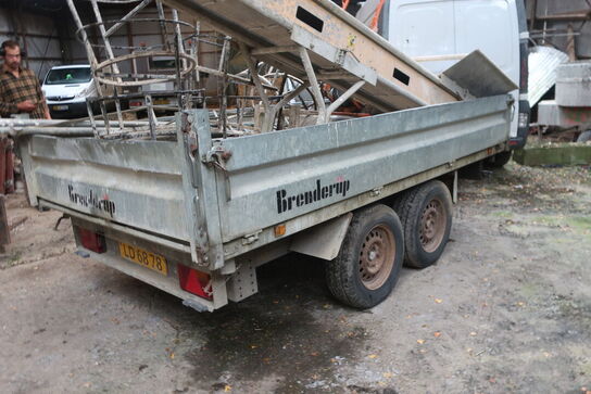 Tip Trailer BRENDERUP 3000 kg (uden indhold!)