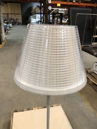 2 stk Marset Standerlamper Hvid/alustel (MOMSFRI)