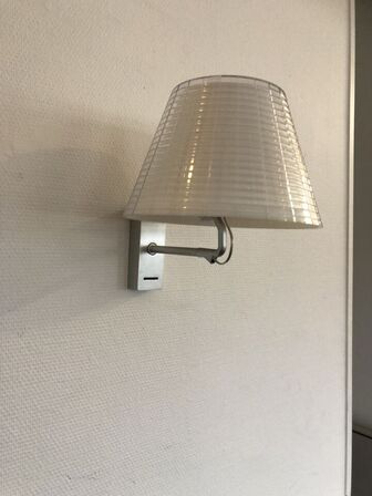 10 stk Marset Væglamper Hvid/alustel (MOMSFRI)