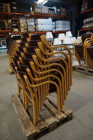 15 stk Vemo Konferencestole (MOMSFRI)