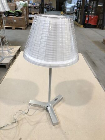 4 stk Marset Bordlamper Hvid/alustel (MOMSFRI)