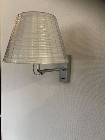 6 stk Marset Væglamper Hvid/alustel (MOMSFRI)