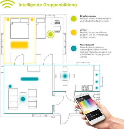 Eglo marghera-c bordlampe smart-home sort m. rgb cct(ubrugt)