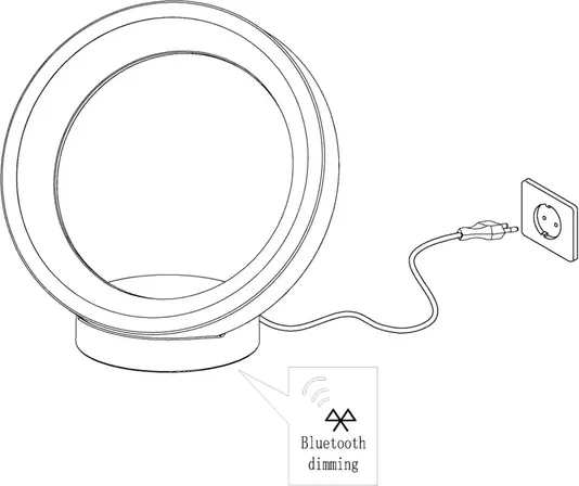 Eglo marghera-c bordlampe smart-home sort m. rgb cct(ubrugt)