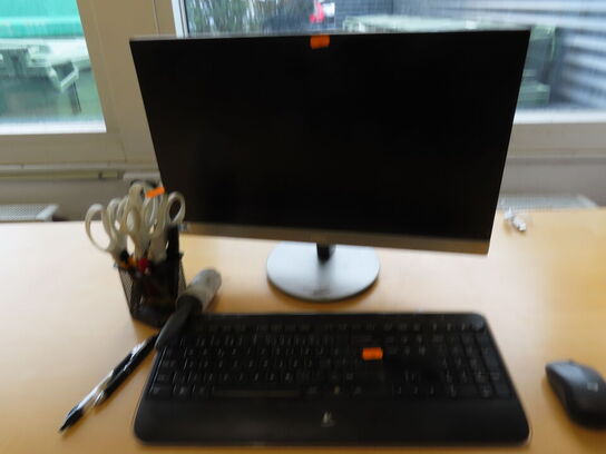 Tastatur, skærm NOC I2369Vm, div. Sakse