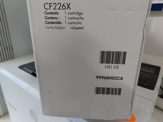 Printer HP Laser Jet Pro M404n med toner (se foto)