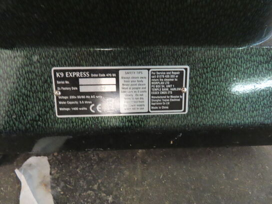 Tøj steamer K9 Express