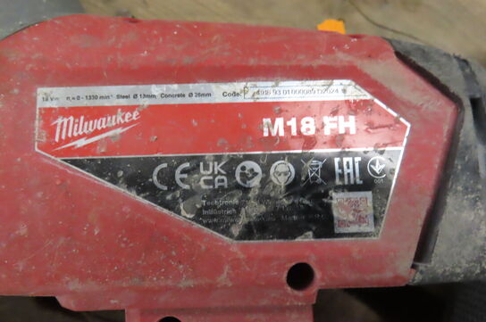 3 stk. Akku-værktøj MILWAUKEE