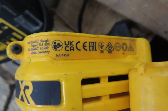 4 stk. Akku-værktøj DEWALT