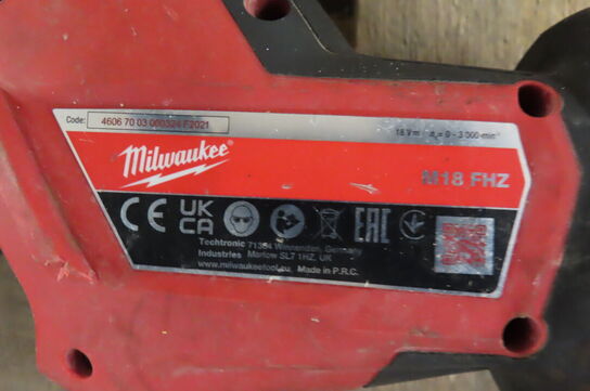 3 stk. Akku-værktøj MILWAUKEE