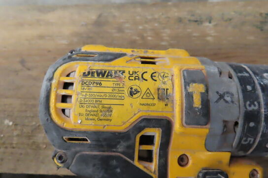 4 stk. Akku-værktøj DEWALT