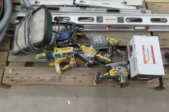 5 stk. Akku-værktøj DEWALT 