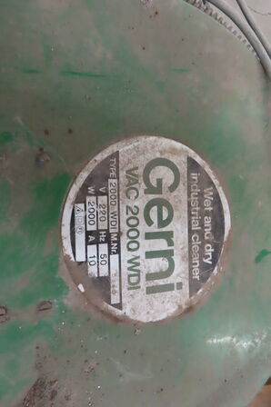 Tør/våd støvsuger GERNI