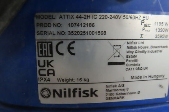 Våd-/Tørstøvsuger NILFISK