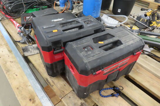 2 stk. Akku-støvsugere MILWAUKEE