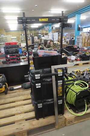 3 stk. Værktøjskasser DEWALT m.m.