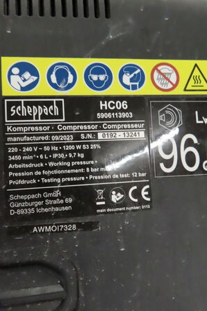 Kompressor SCHEPPACH