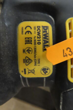 5 stk. Akku-værktøj DEWALT