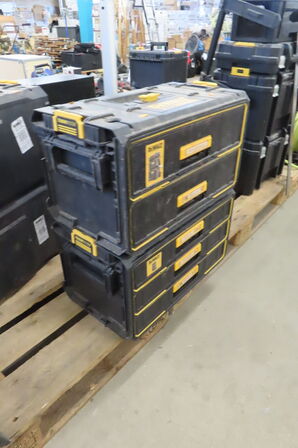 2 stk. Værktøjkasser DEWALT
