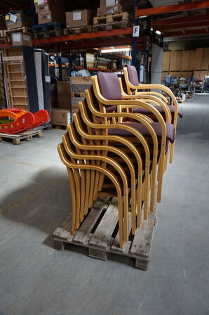 15 stk Vemo Konferencestole (MOMSFRI)