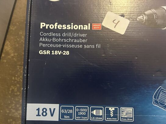 Bosch skruemaskine GSR18V-28