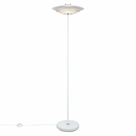 2 stk. nordlux bretagne gulvlampe 150 cm - hvid metal(ubrugt)