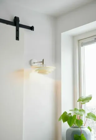 2 stk. nordlux bretagne væglampe hvid(ubrugt)