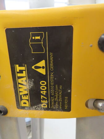 Arbejdsstation med bordrundsav DEWALT DE7400/DWE7492